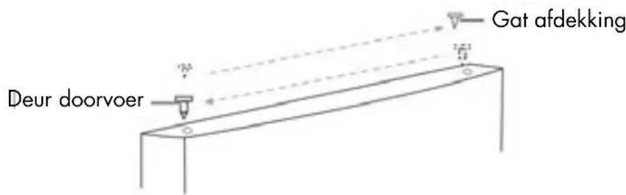 Veripart VPKVC144Z - De draairichting van de deur omkeren - 11