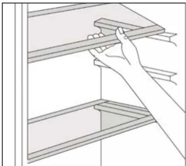 Veripart VPKVC144Z - Adjustable shelves / door compartments - 1