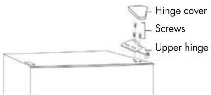 Veripart VPKVC144Z - REVERSING THE DOOR SWING - 1