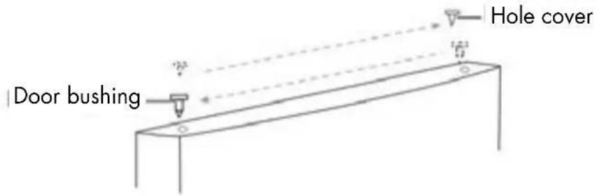 Veripart VPKVC144Z - REVERSING THE DOOR SWING - 11
