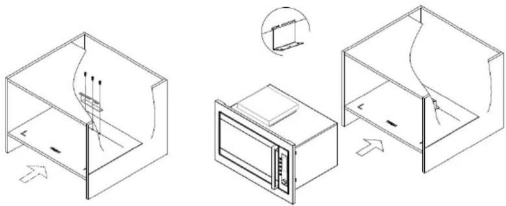 SMEG MI20XU - PROCÉDURE D'INSTALLATION DU CHÂSSIS - 1