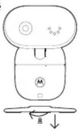 MOTOROLA PIP1010 - Wall mount the camera unit - 4