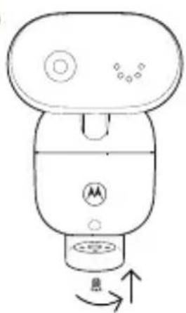 MOTOROLA PIP1010 - Häng kameraenheden op på væggen - 5