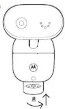 MOTOROLA PIP1010 - Wall mount the camera unit - 5