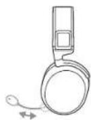 STEELSERIES Arctic 7P+ - RETRACTABLE MICROPHONE POSITIONING - 1