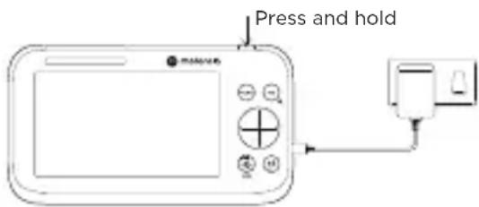 Press and hold