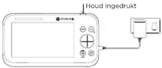 Houd ingedrukt