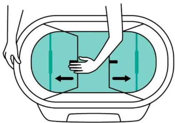 4moms mamaRoo sleep - Optional height adjust. - 2