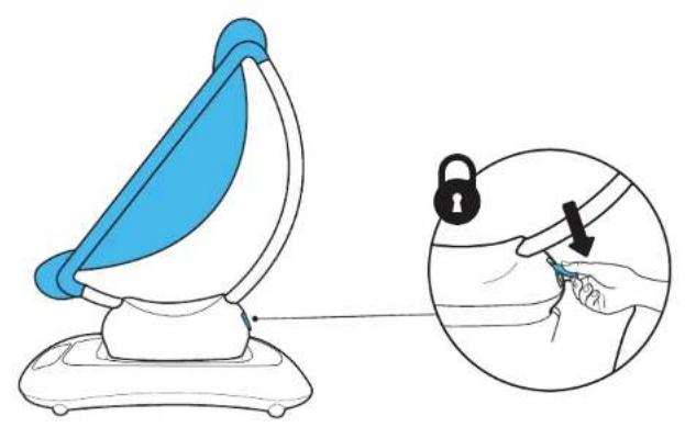 4moms MamaRoo 4 - RECLINEFEATURE - 2