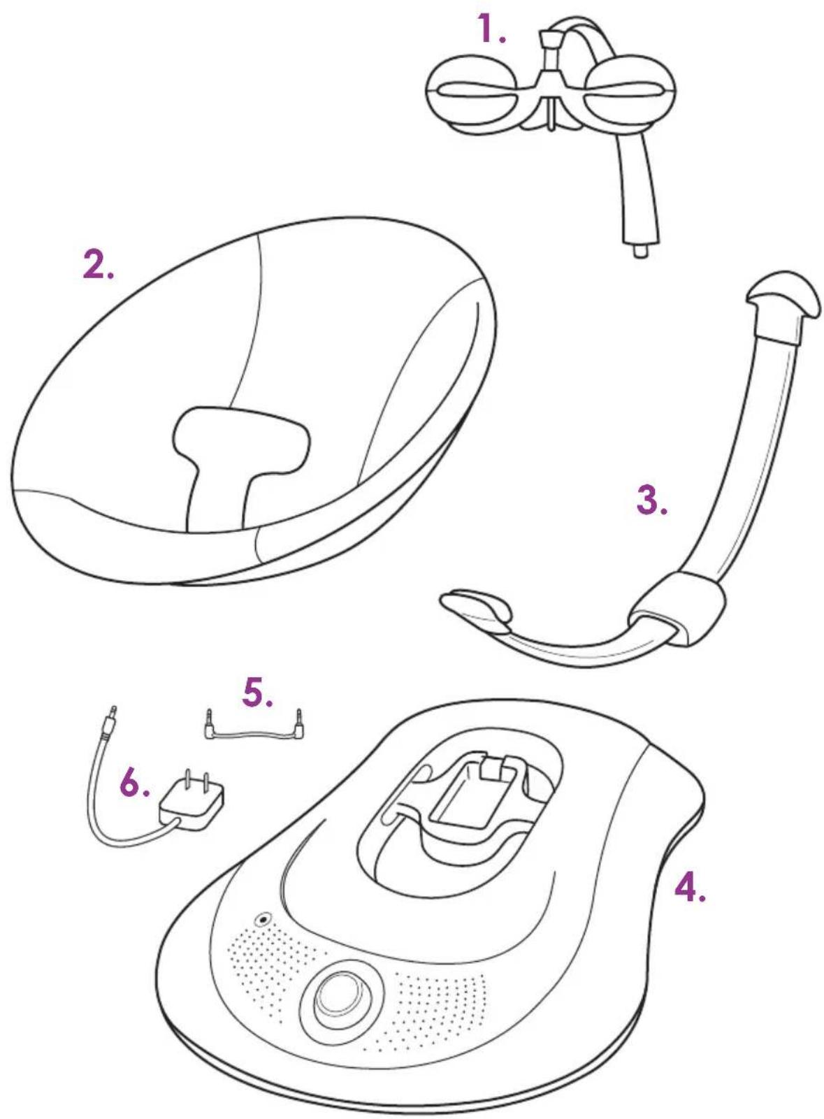 4moms RockaRoo - PARTS - 1