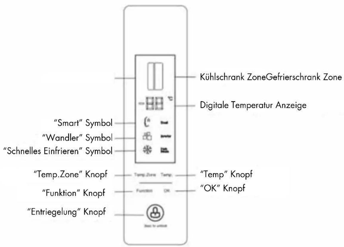 Veripart VPSBS177B - Temperatureinstellung des Gefrierschranks - 2