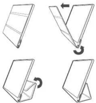 LG Gran +View 16MQ70 - Utilisation de la coque Folio - 1