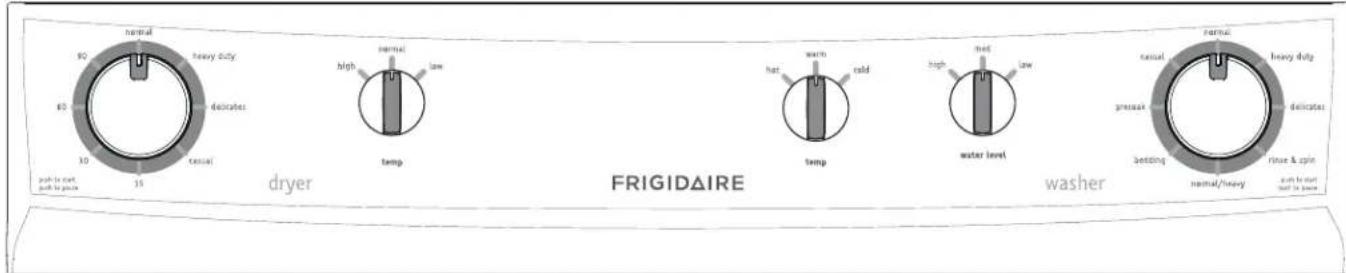 FRIGIDAIRE FFLG2022MW - Instructions d'utilisation de la laveuse - 1