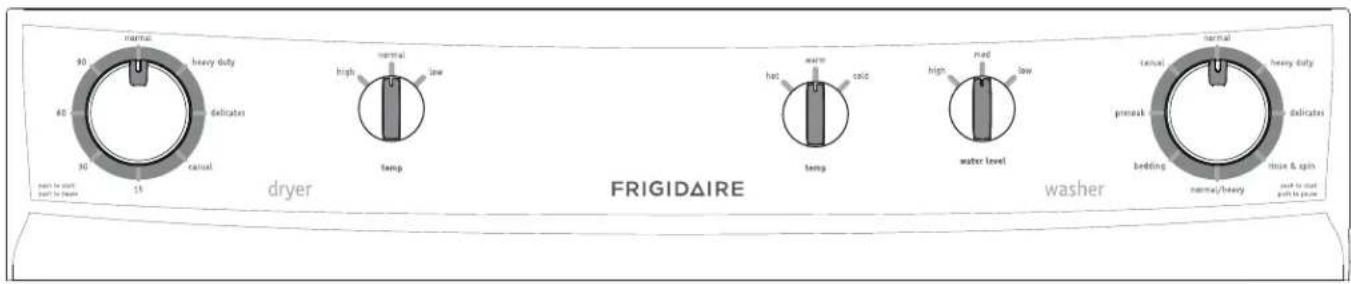 FRIGIDAIRE FFLG1011MW - INSTRUCTIONS D'UTI LISATION DE LA LAVEUSE - 1