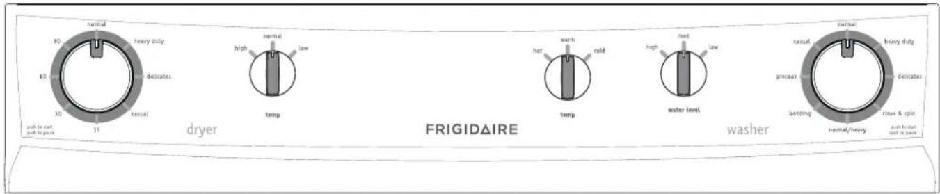 FRIGIDAIRE FFLG1011MW - INSTRUCTIONS D'UTILISATION DE LA LAVEUSE - 1
