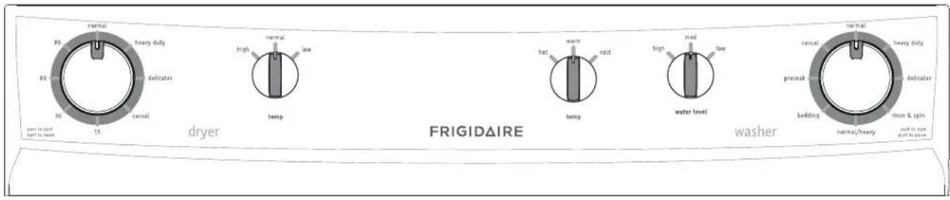 FRIGIDAIRE FFLG1011MW - INSTRUCTIONS D'UTI LISATION DE LA SÉCHEUSE - 1