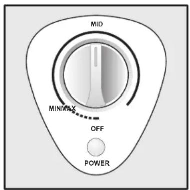 FRIGIDAIRE FFFC05M4NW - Control de temperatura - 1