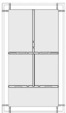 FRIGIDAIRE GLFC2027FW - Clayette pour pizzas (certains modèles de congélateurs verticaux) - 3