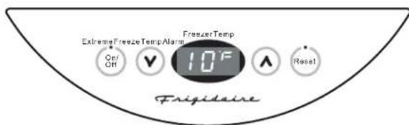 FRIGIDAIRE GLFC2027FW - Alarme de température électronique (ceints modèles verticaux électroniques) - 1