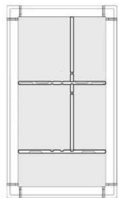 FRIGIDAIRE GLFC2027FW - Clayette pour pizzas (certains modèles de congélateurs verticaux) - 4