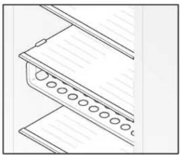 FRIGIDAIRE GLFC2027FW - Clayette pour pizzas (certains modèles de congélateurs verticaux) - 1