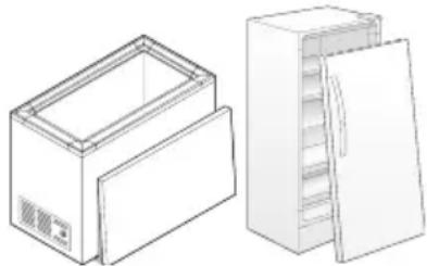 FRIGIDAIRE FFU21F5HW - Avant demettreau rebutvoirevieux réfrigérateur/congélateur: - 1