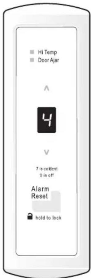 FRIGIDAIRE GLFH17F8HW - RéGLAGE DE LA COMMANDE DE TEMPERATURE - 1
