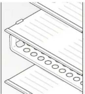 FRIGIDAIRE GLFH17F8HW - Clayette pour pizzas (certains    modles de congélateurs    verticaux) - 1