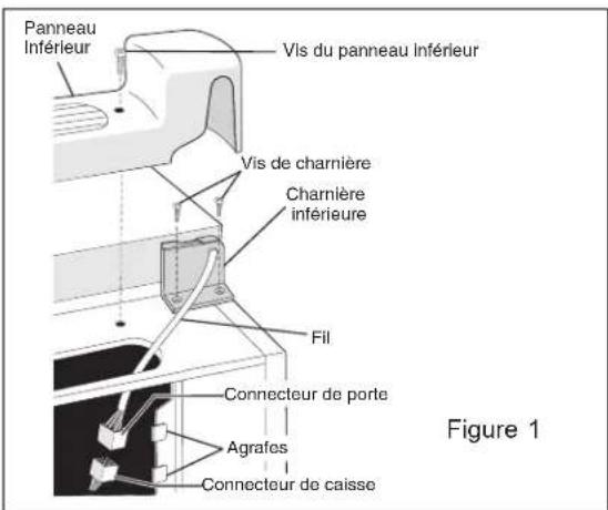 FRIGIDAIRE FFU14M5HW - Dépose de la porte (modèles verticaux) - 1