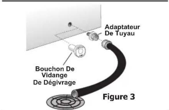 FRIGIDAIRE GLFH21F8HB - Pour dégivrer les modèles de congélateurs horizontaux avec vidange de l'eau de dégivrage : - 2