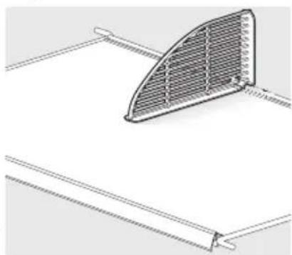 FRIGIDAIRE FFU14F7HB - Support pour clayette en verre - 1