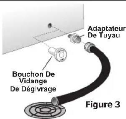 FRIGIDAIRE FFU14F7HB - Pour dégivrer les modèles de congélateurs horizontalux avec vidange de l'eau de dégivrage : - 2