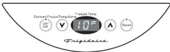FRIGIDAIRE GLFC1526FW - Commande de température électronique de luxe (certains modèles verticaux sans givre) - 1