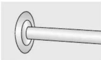 FRIGIDAIRE FGVU21F8QF - Pour installer l'œillet de clayette sur la clayette : - 3
