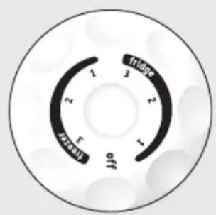 FRIGIDAIRE FGVU21F8QF - Commande de température électromécanique (certains modèles) - 1