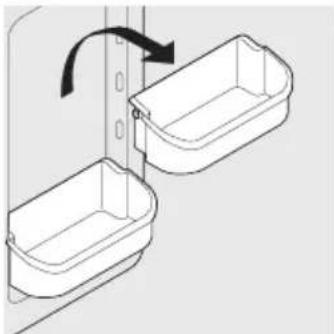 FRIGIDAIRE FGVU21F8QF - Balconnets réglables - 1