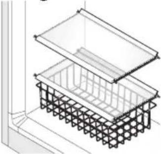 FRIGIDAIRE FGVU21F8QF - Clayette intérieure réglable - 1