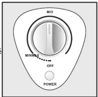 FRIGIDAIRE FFFC07M4NW - Commande de température - 1