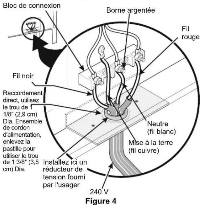 FRIGIDAIRE FGES3065PB - Pour une connexion à un câble d'alimentation à quatre conducteurs (maisons mobiles) (états-unis) - 1