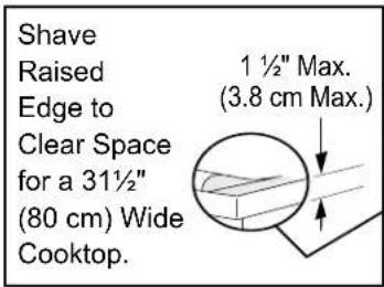 FRIGIDAIRE FGES3065PB - To avoid breakage: Do NOT handle or manipulate the unit by the cooktop. - 1