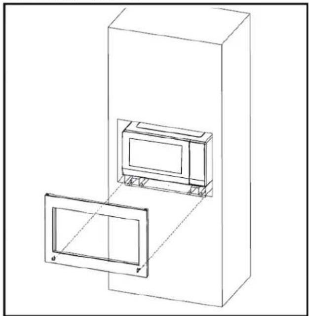FRIGIDAIRE GMTK2768AD - Rail de montage inférieur - 4
