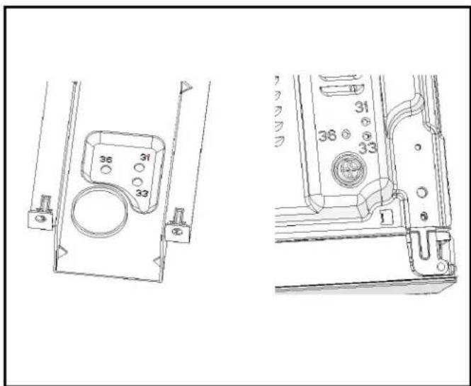 FRIGIDAIRE GMTK2768AF - Rail de montage inférieur - 3