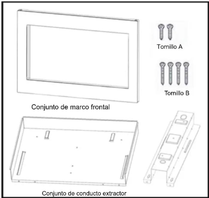 FRIGIDAIRE FMTK3027AD - RECORTE EN EL GABINETE O PARED - 1