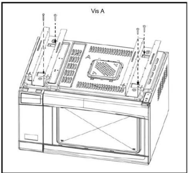 FRIGIDAIRE MWTK30FGUF - Rail de montage inférieur - 1