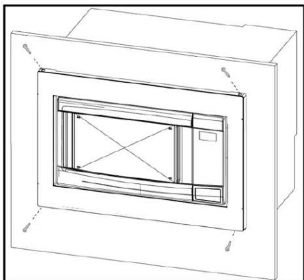 FRIGIDAIRE MWTK30FGUF - INSTALLACION DEL MARCO - 2