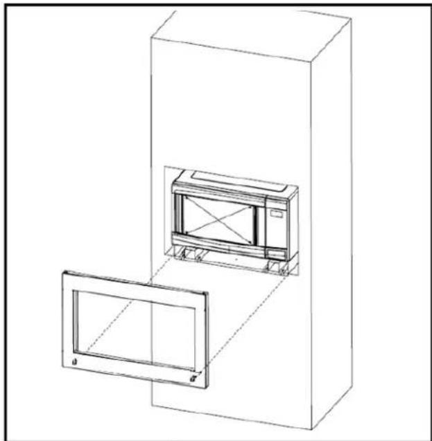 FRIGIDAIRE MWTK30FGUF - INSTALLATION DE CADRE - 1