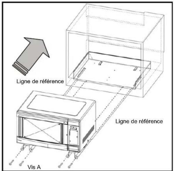 FRIGIDAIRE MWTK30FGUF - Rail de montage inférieur - 2