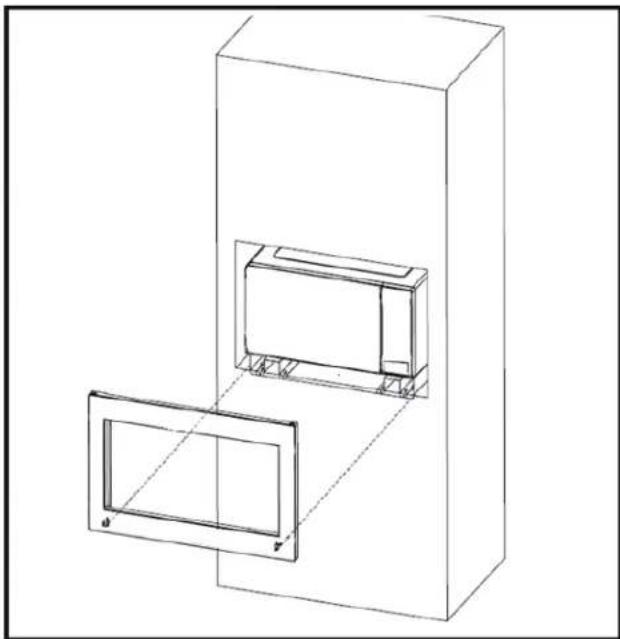 FRIGIDAIRE FMTK3027AW - INSTALACIÓN DEL MARCO - 5