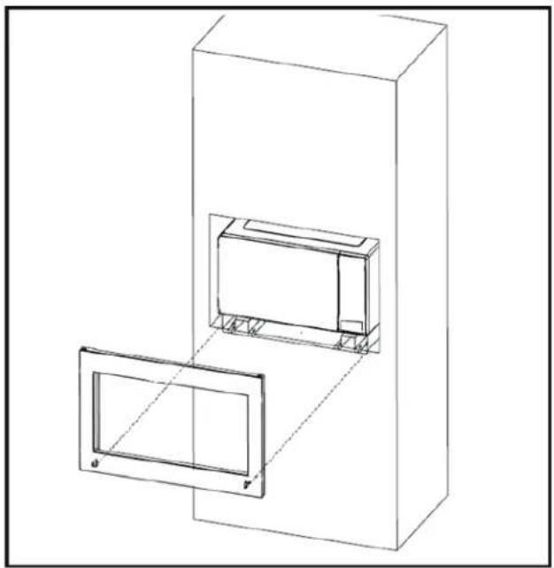 FRIGIDAIRE FMTK3027AW - INSTALLATION DU CADRE - 1