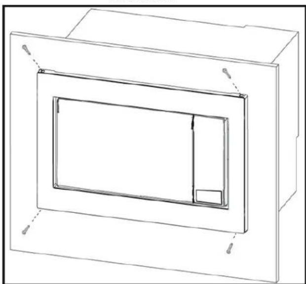 FRIGIDAIRE FMTK3027AB - INSTALACION DEL MARCO - 7